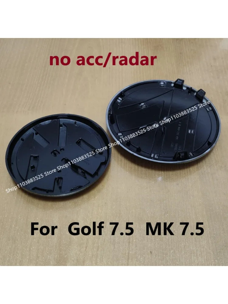 Badge de remplacement noirs avant et arrière pour VW Golf 7.5 2018-2020
